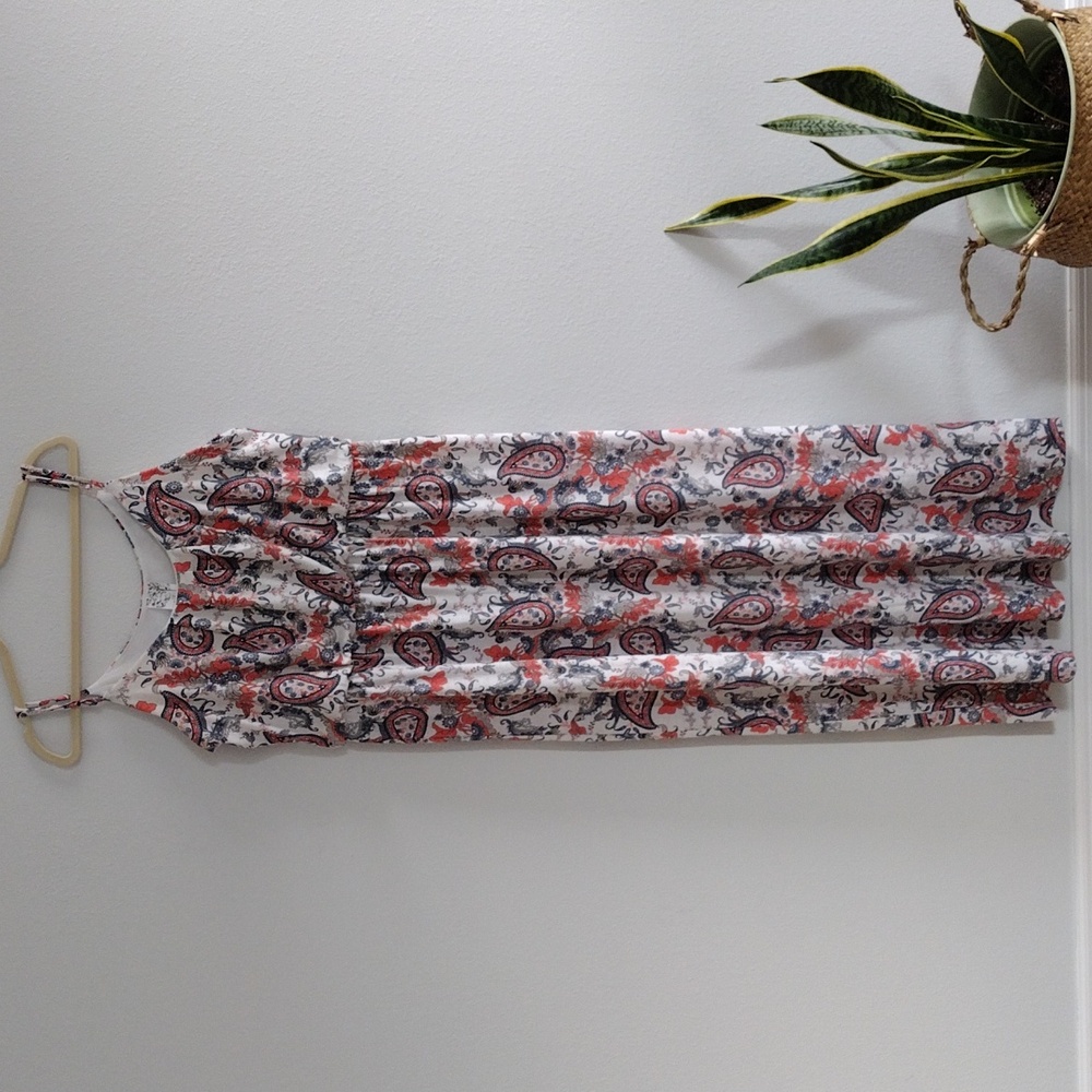 Naif Paisley Maxi Dress Size XL - Picture 6 of 11